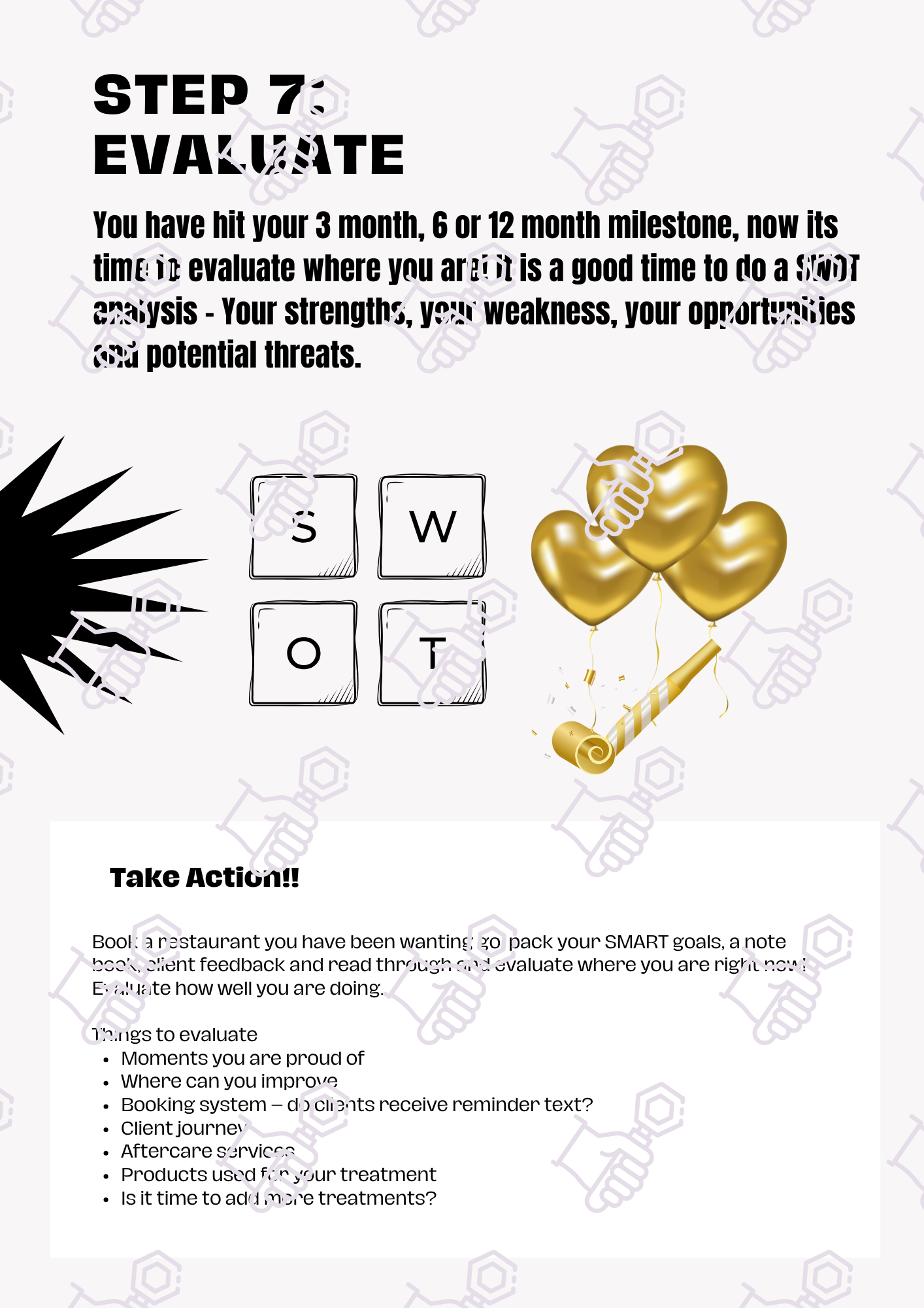 The Beauty Hustle - Take Action Ebook