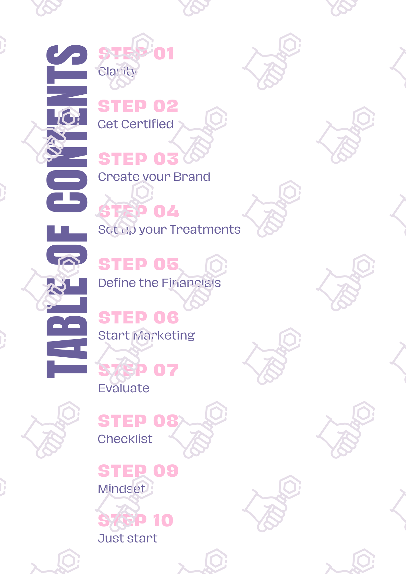 The Beauty Hustle - Take Action Ebook