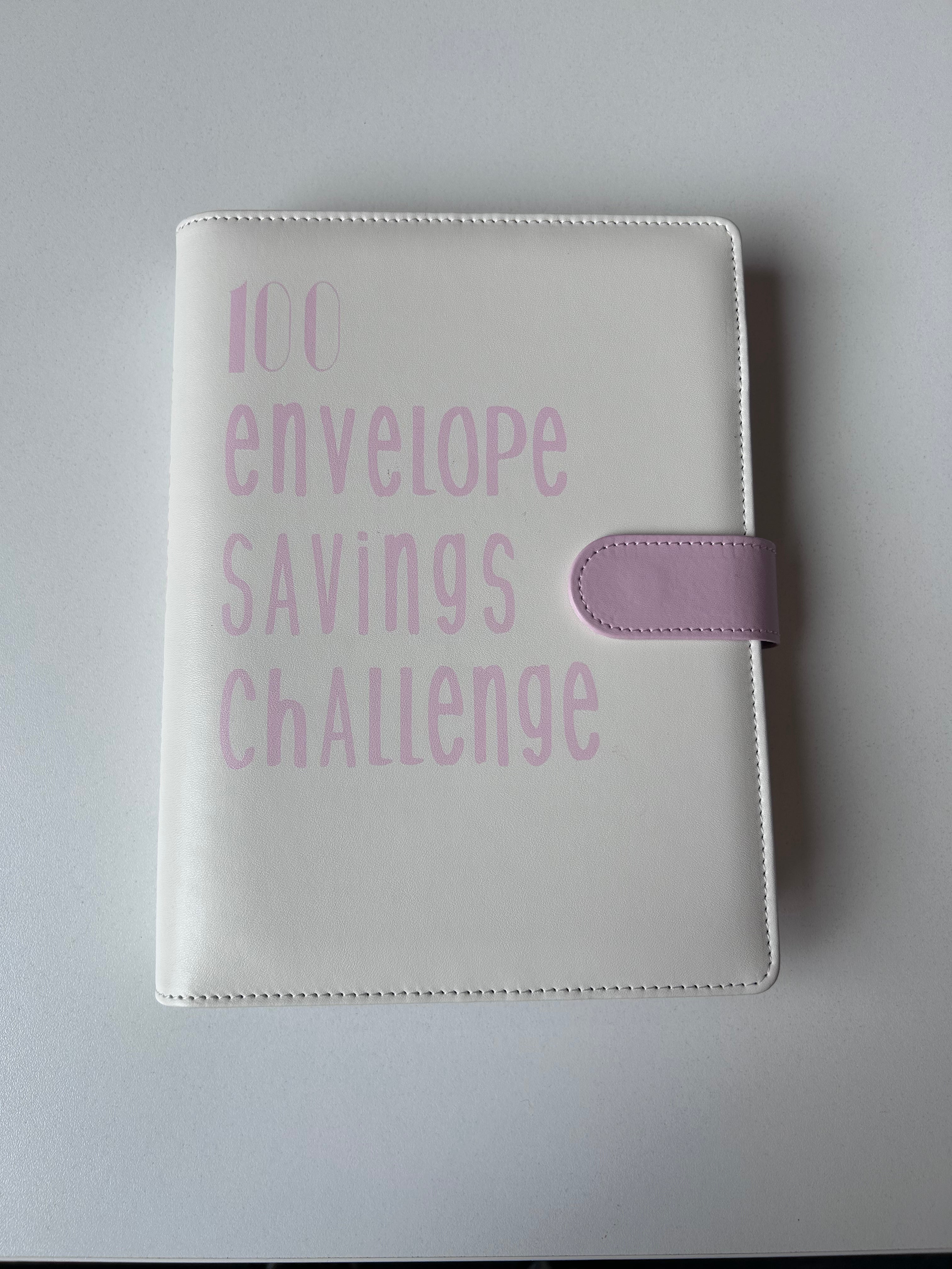 100 Envelopes Saving Binder