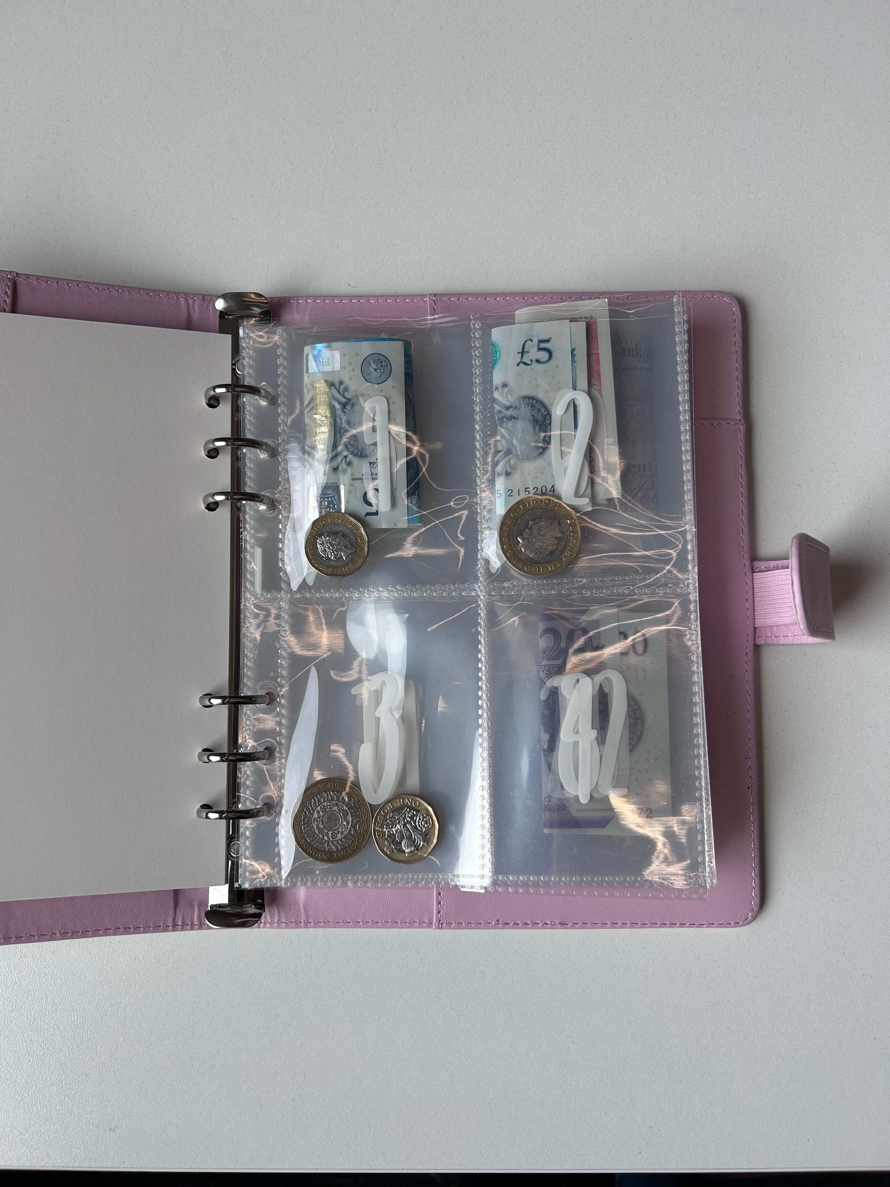 100 Envelopes Saving Binder