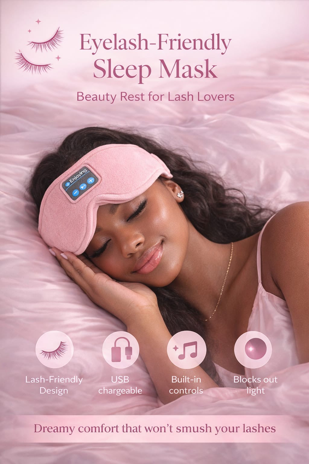 Sleepy Bluetooth Lash Extensions Eye Mask