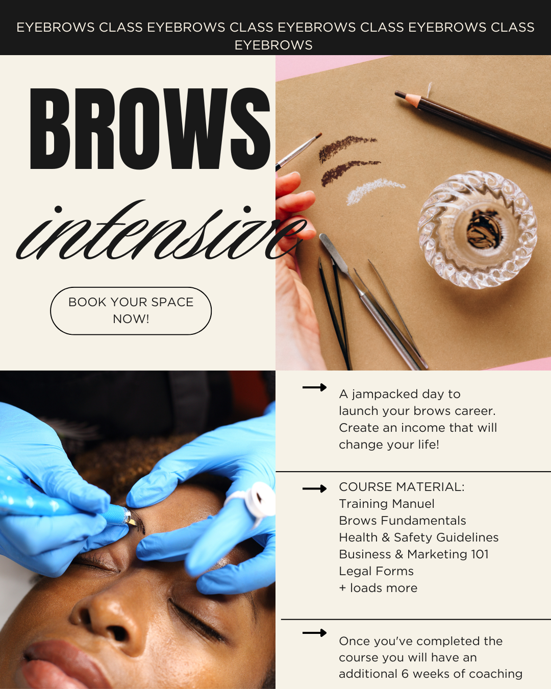 BBYCACADEMY Learn Brow Threading, Waxing and Lamination