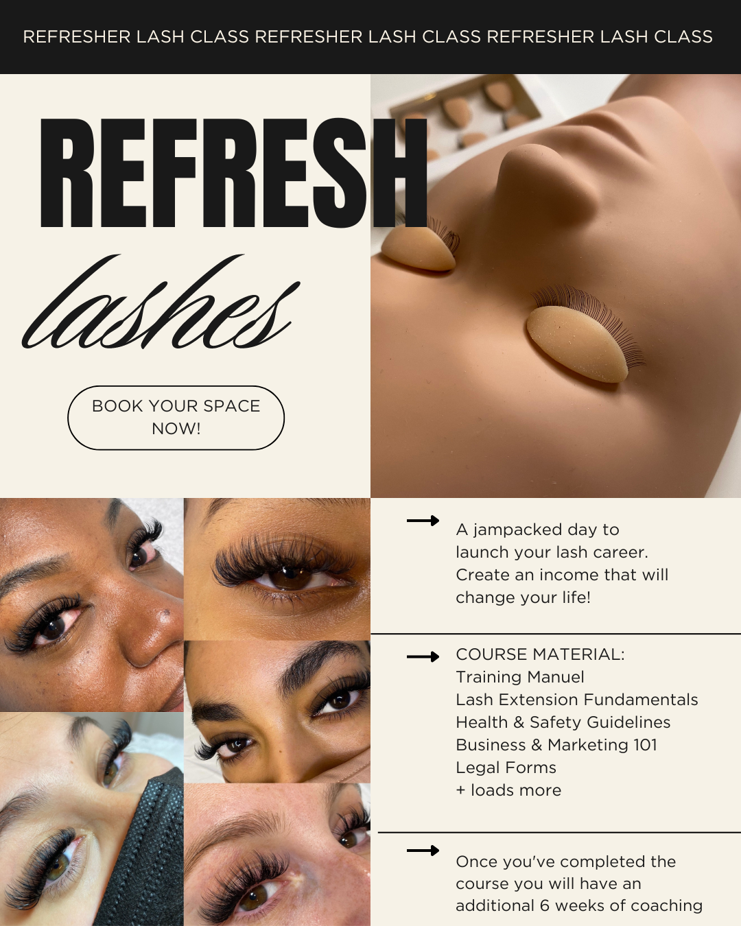 BBYCACADEMY Refresh and Elevate your Lash Skills